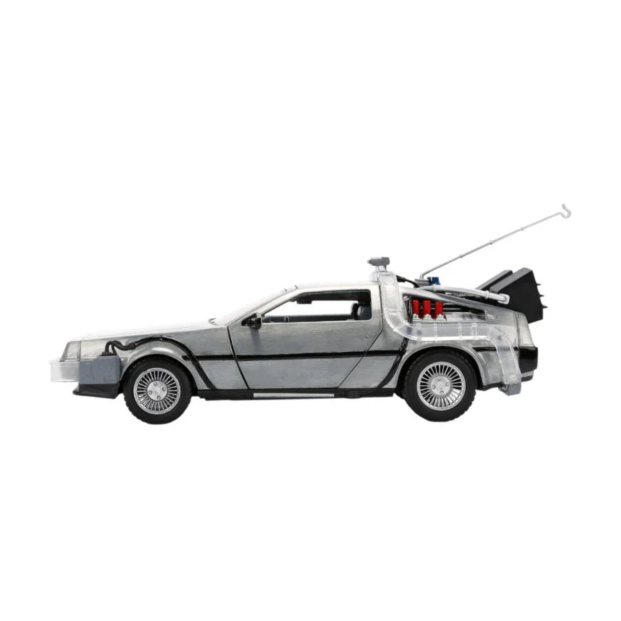 Back to the Future - Delorean 1:24 Scale Vehicle with Truck Box (SDCC Exclusive)