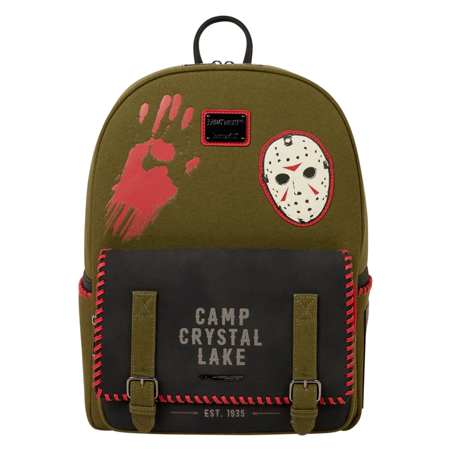 Friday The 13th - Camp Crystal Lake Glow Full-Size Backpack
