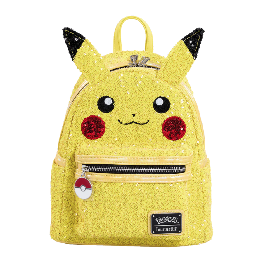 Pokemon - Pikachu Cosplay Sequin Mini Backpack