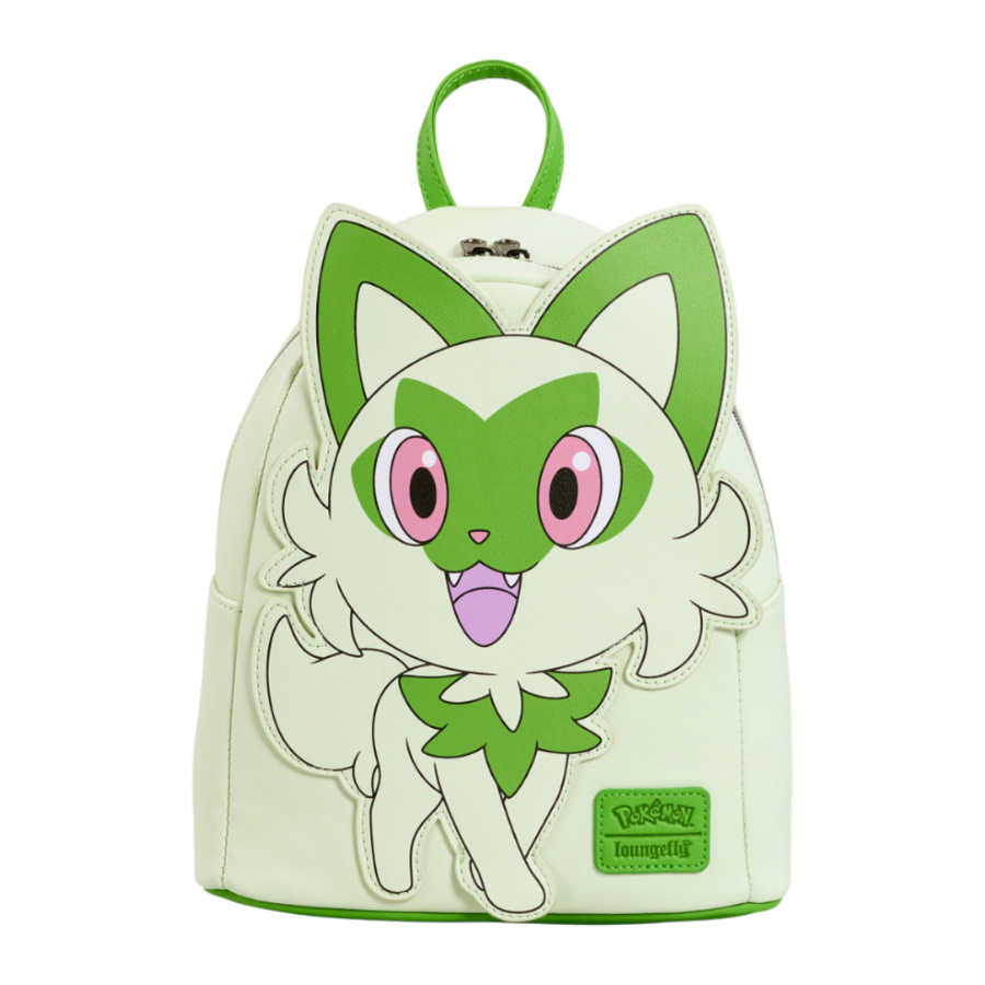 Pokemon - Sprigatito Figural Collection Mini Backpack