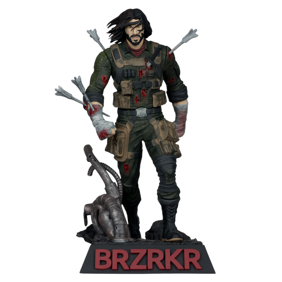 Brzrkr - B Resin Statue