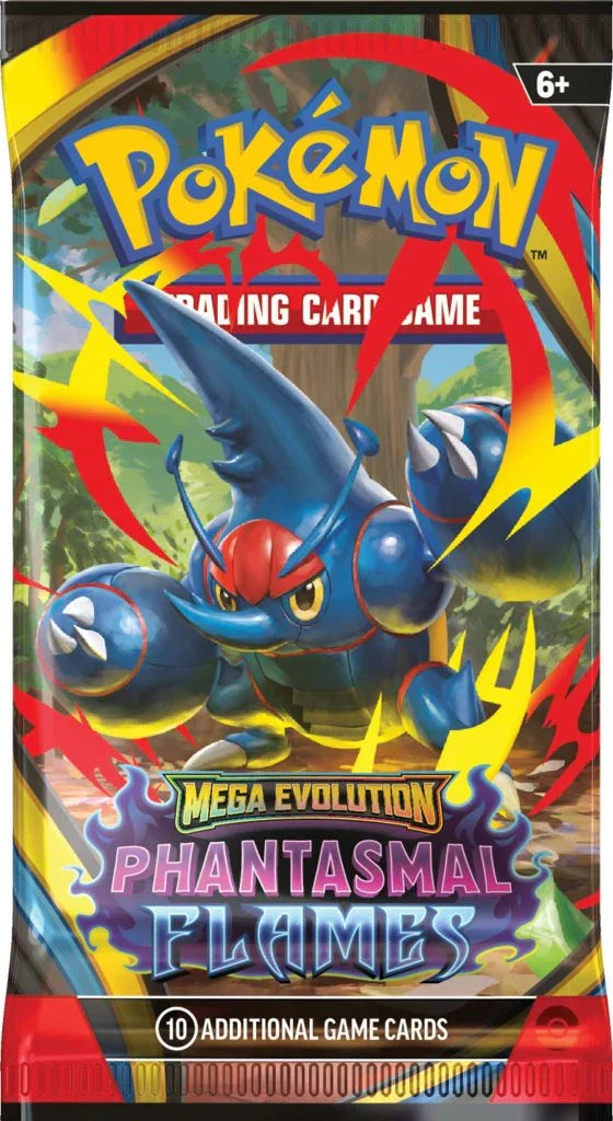 Caja de refuerzo Llamas Fantasmales de Megaevolución de Pokémon TCG