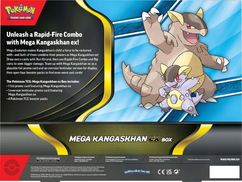 Caja de Mega Kangaskhan ex de Pokémon TCG