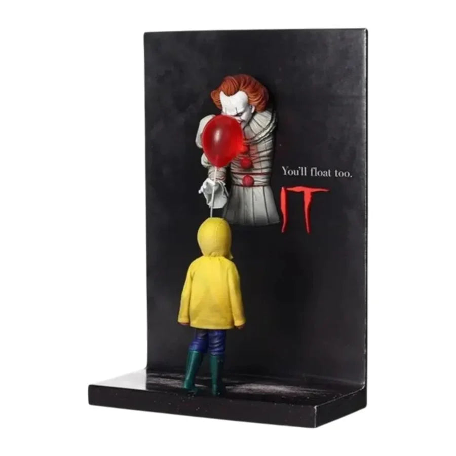 It (2017) - Pennywise & Georgie 3D Poster Figure