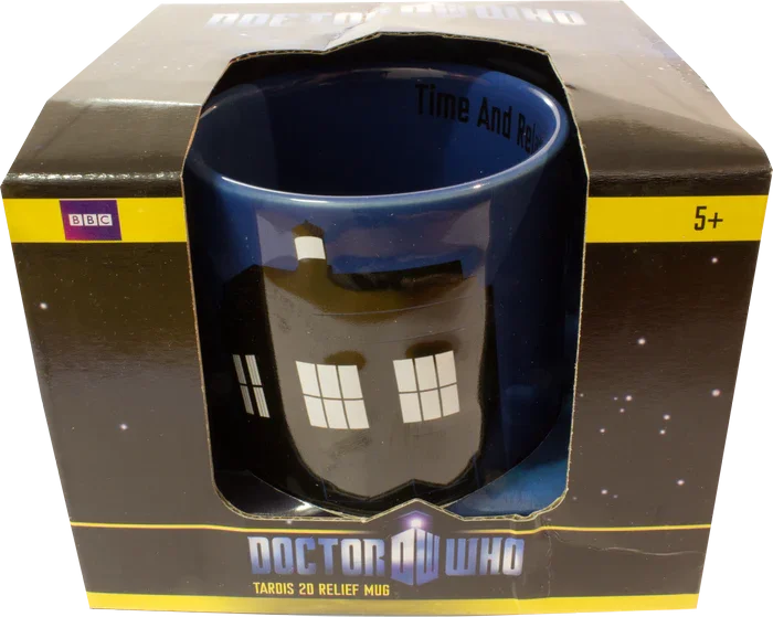 Doctor Who - TARDIS 2D Relief Mug