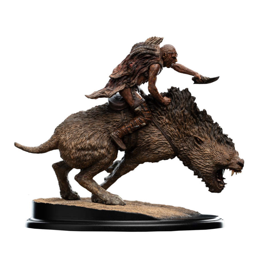 The Lord of the Rings - Sharku on Warg Miniature Statue