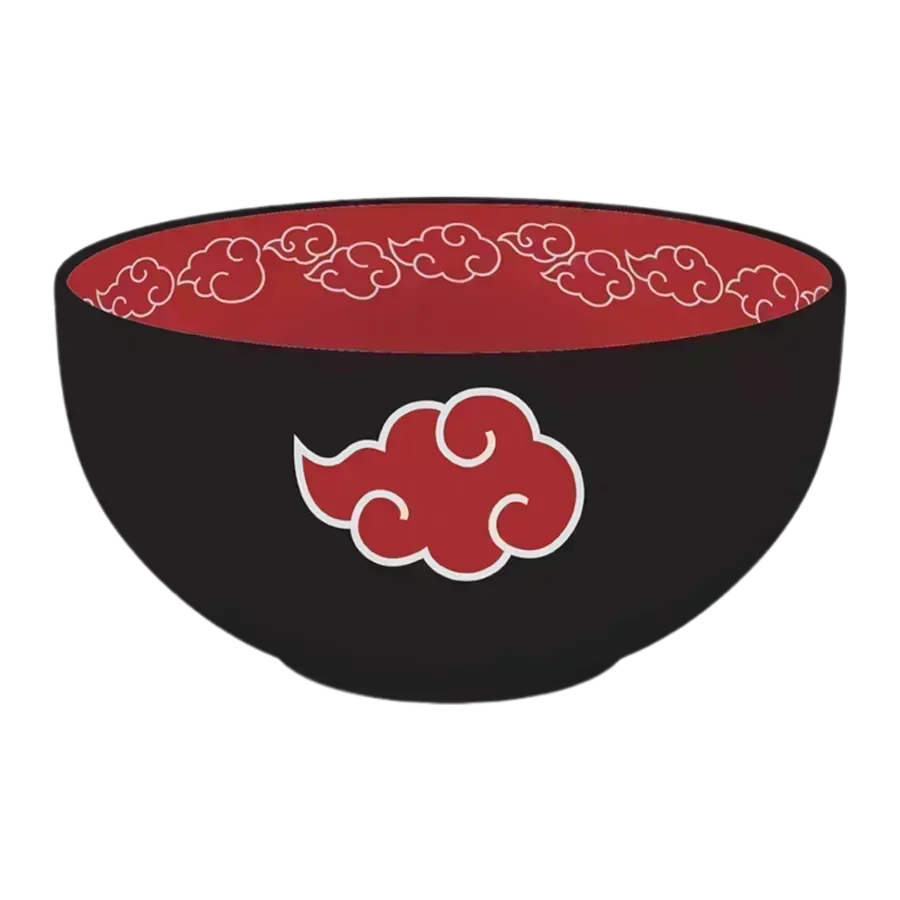 ABYBOL052 Naruto Shippuden - Akatuki Stoneware Bowl (600ml) - ABYstyle - Titan Pop Culture
