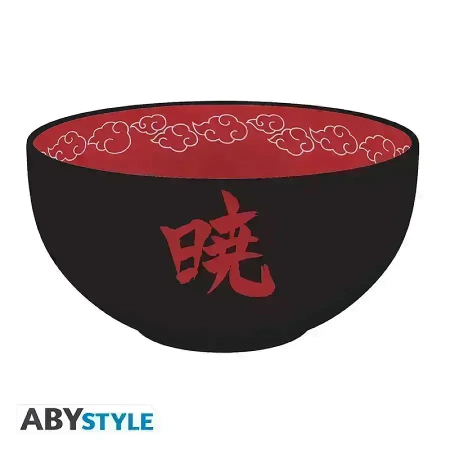 ABYBOL052 Naruto Shippuden - Akatuki Stoneware Bowl (600ml) - ABYstyle - Titan Pop Culture