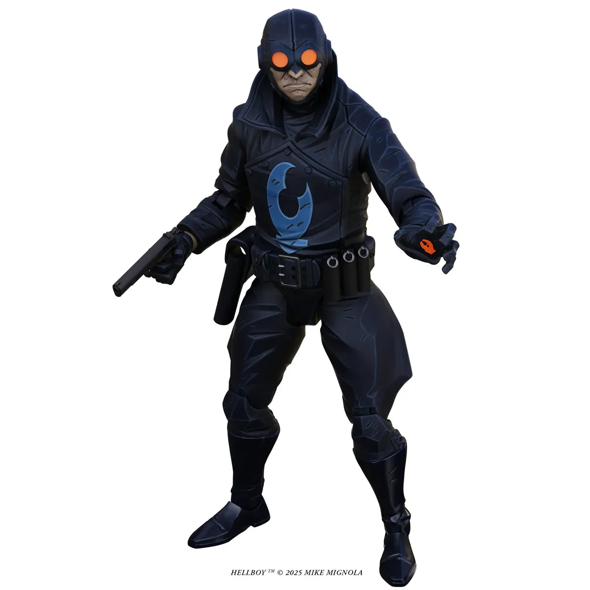 Hellboy - Lobster Johnson (The Iron Prometheus) 1:12 Scale Action Figure