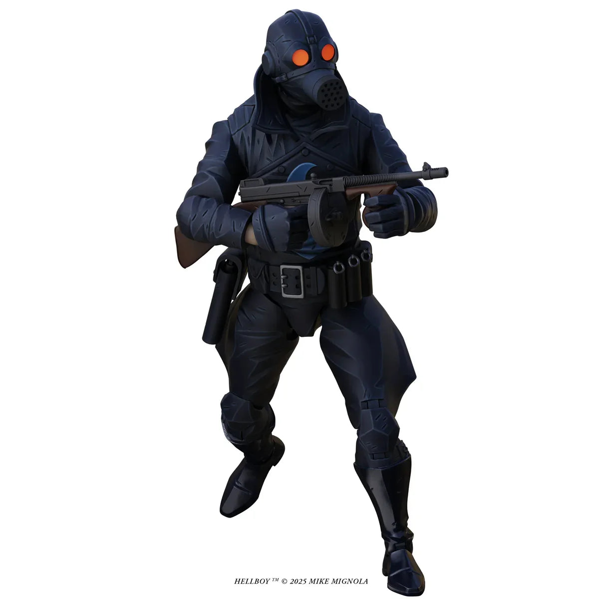 Figura de acción Hellboy - Lobster Johnson (El Prometeo de Hierro) a escala 1:12
