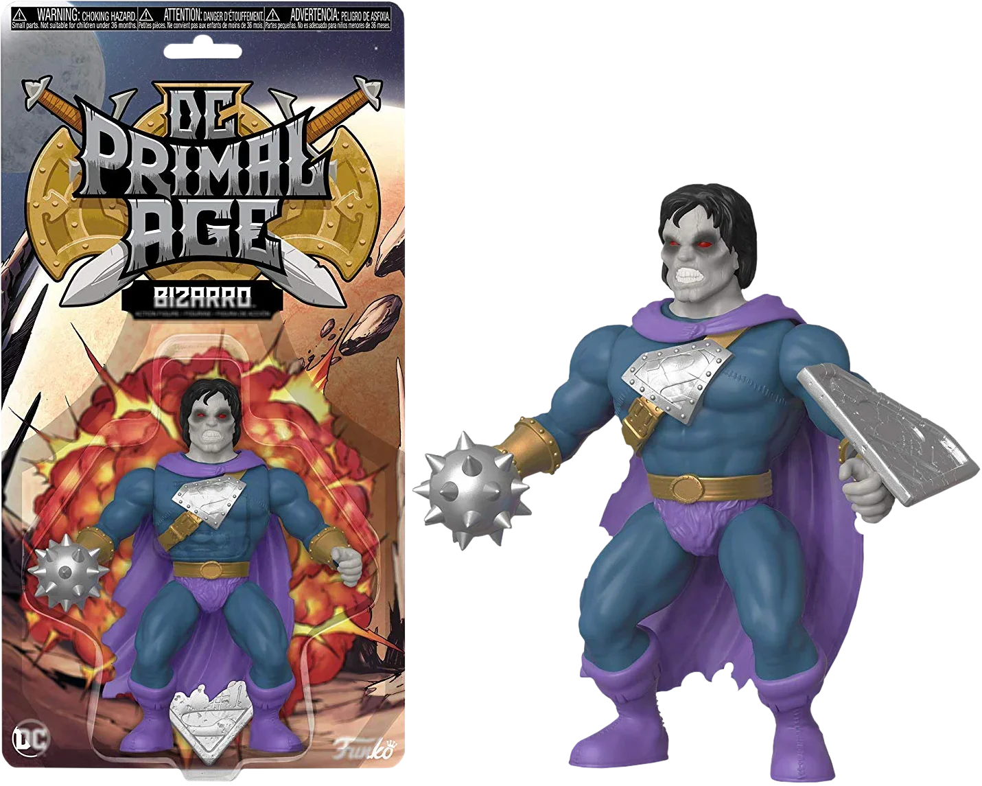 DC Primal Age - Bizarro Savage World Action Figure