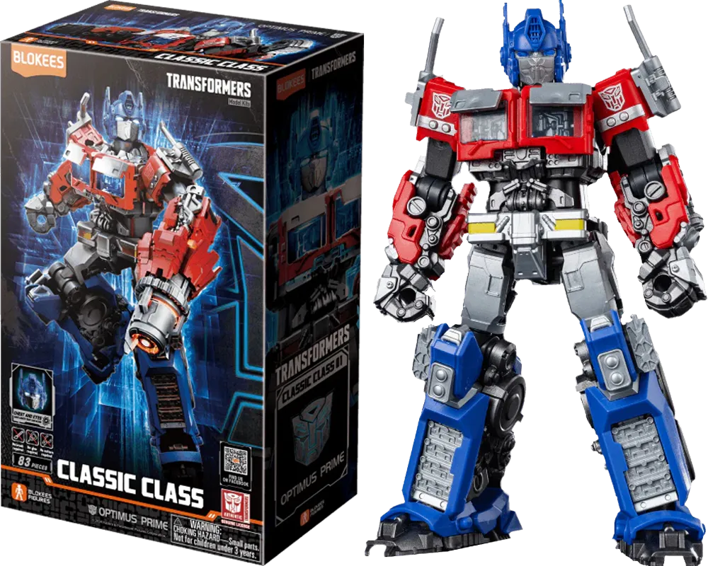BLO71141 Transformers: Rise of the Beasts - Optimus Prime Classic Class Model Kit - Blokees - Titan Pop Culture