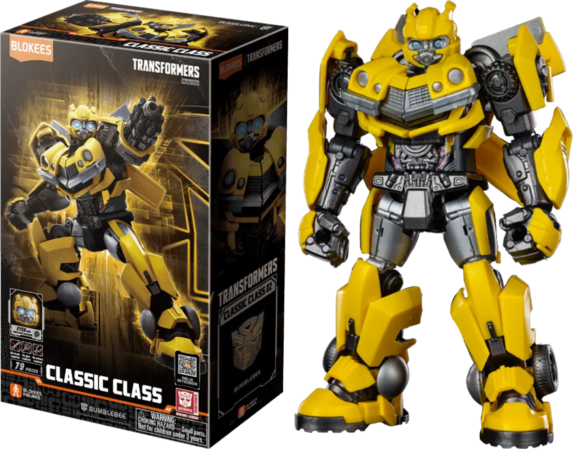 BLO71142 Transformers: Rise of the Beasts - Bumblebee Classic Class Model Kit - Blokees - Titan Pop Culture