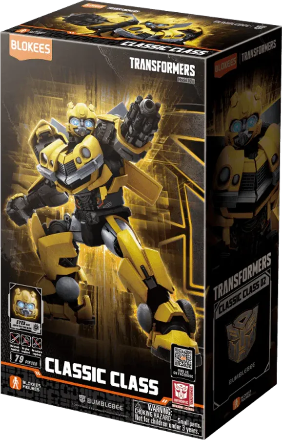 BLO71142 Transformers: Rise of the Beasts - Bumblebee Classic Class Model Kit - Blokees - Titan Pop Culture