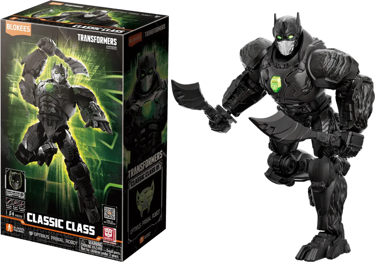 BLO71145 Transformers: Rise of the Beasts - Optimus Primal (Robot Mode) Classic Class Model Kit - Blokees - Titan Pop Culture