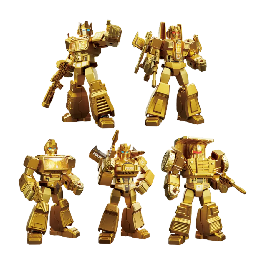 BLO71191 Transformers - The Golden Lagoon Yearly Version 01 Model Kit - Blokees - Titan Pop Culture