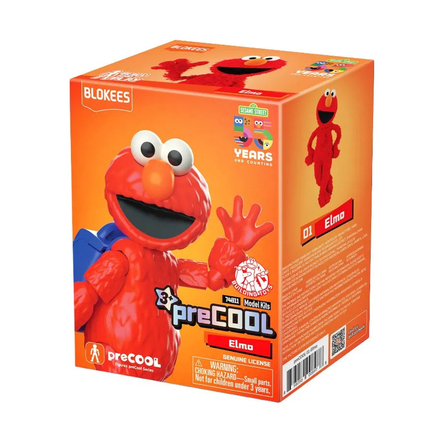 BLO74811 Sesame Street - Elmo preCool Figure - Blokees - Titan Pop Culture
