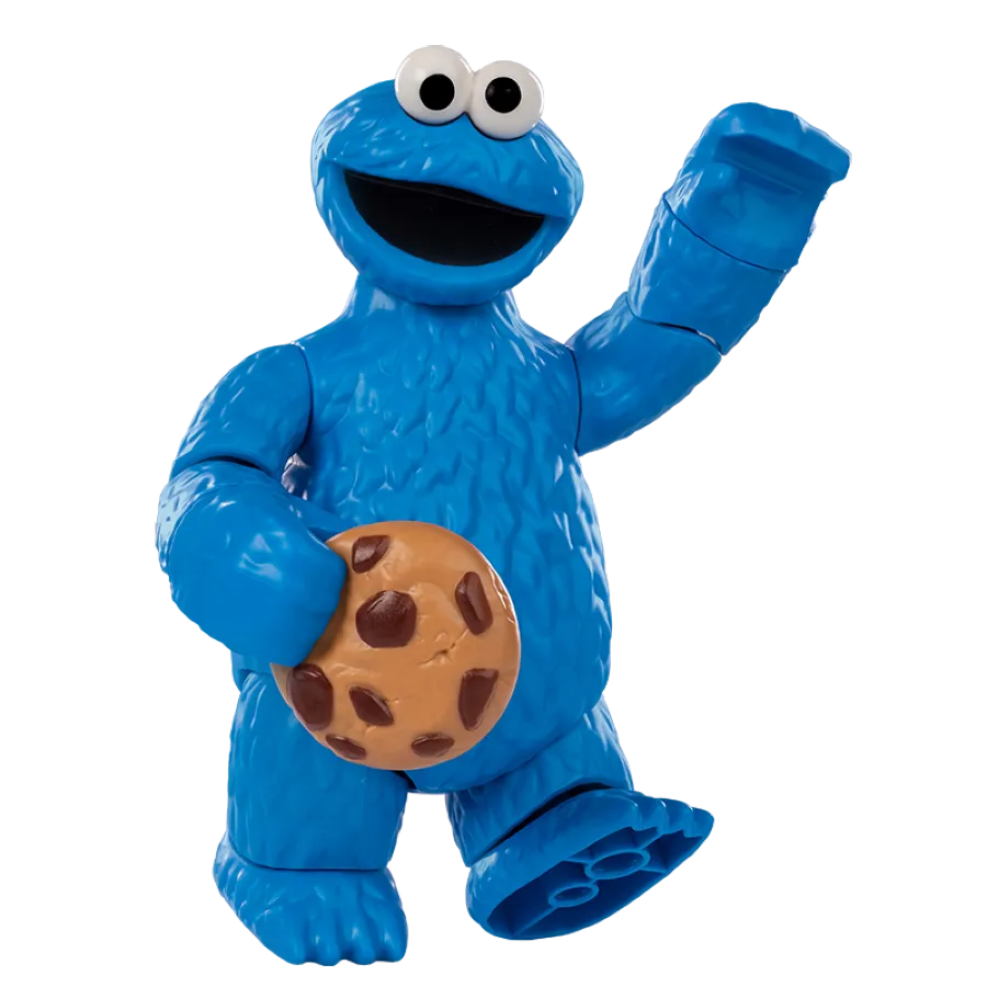 BLO74812 Sesame Street - Cookie Monster preCool Figure - Blokees - Titan Pop Culture