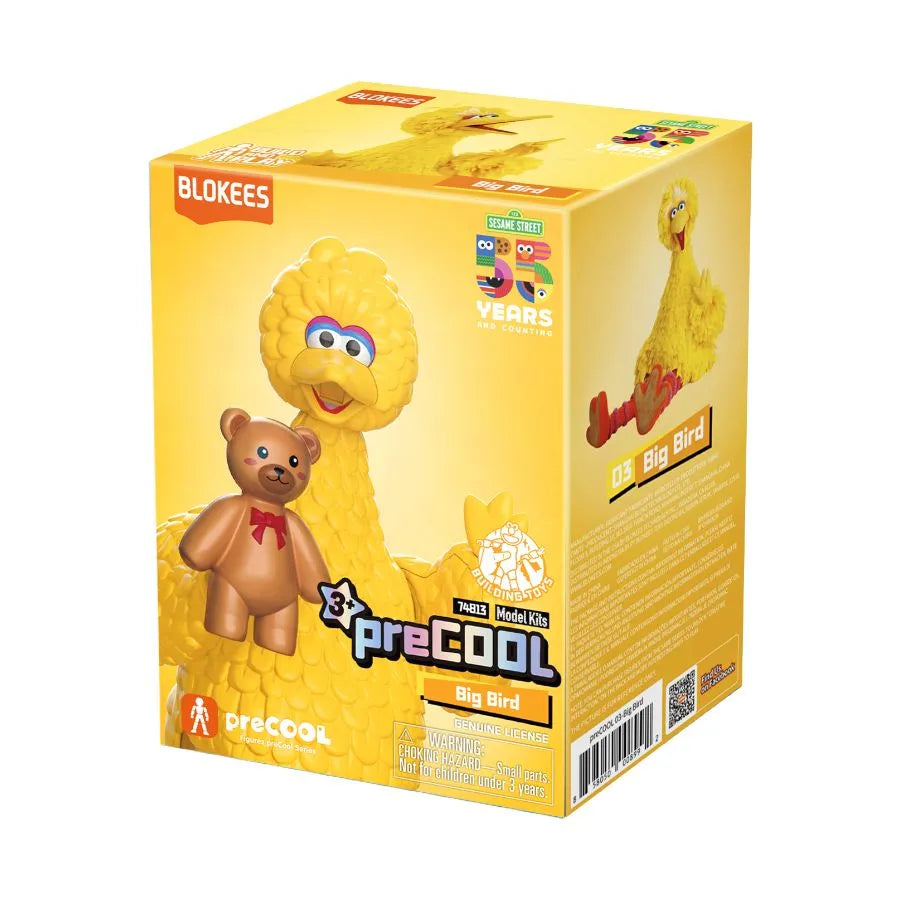 BLO74813 Sesame Street - Big Bird preCool Figure - Blokees - Titan Pop Culture
