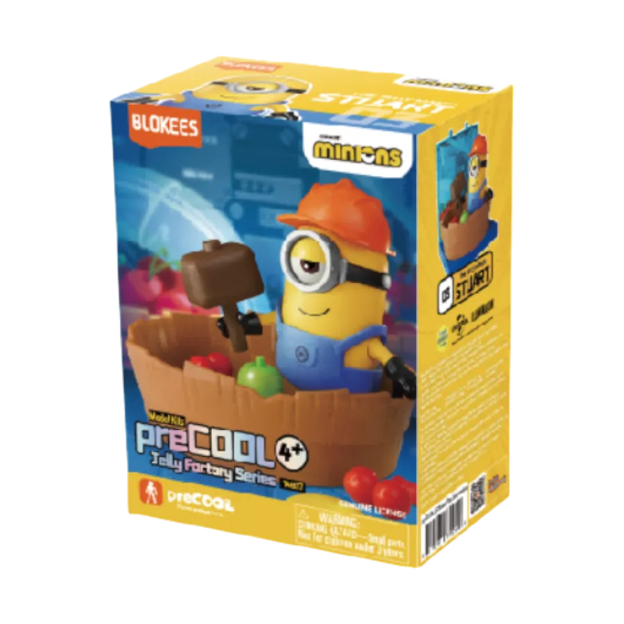 BLO74837 Minions - Stuart the Jelly Maker preCOOL Figure - Blokees - Titan Pop Culture