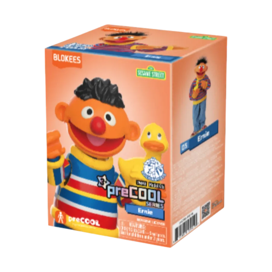 BLO74841 Sesame Street - Ernie preCool Figure - Blokees - Titan Pop Culture