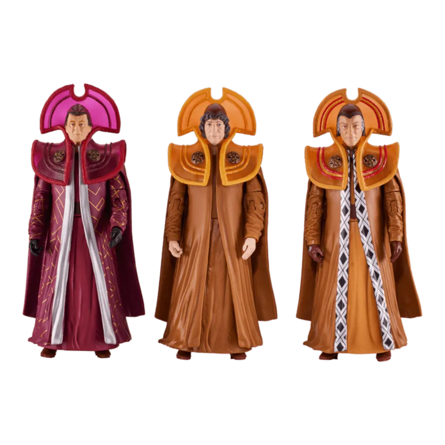 CHA08019 Doctor Who - The Deadly Assassin (1976) Collector Figure Set - Character Options - Titan Pop Culture