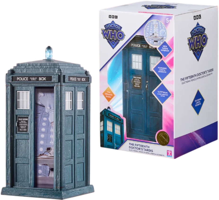 Doctor Who - The 15th Doctor's Tardis Figure (with Light & Sound)