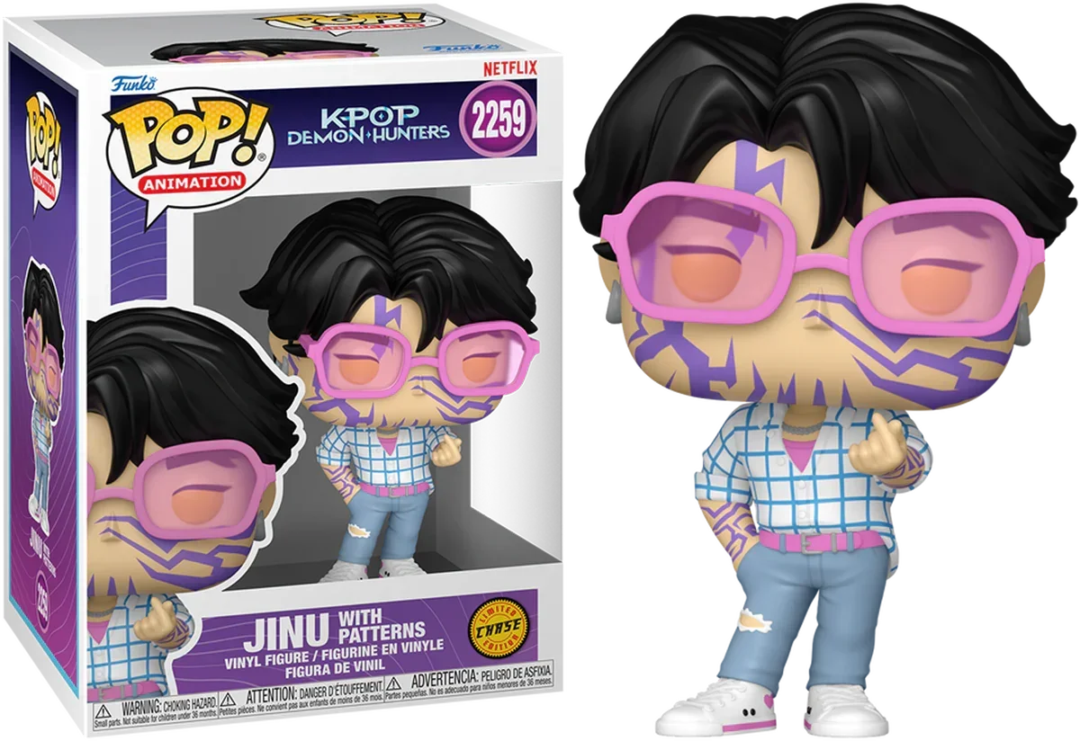 K-Pop Demon Hunters - Jinu Pop! Vinyl - Chase Bundle