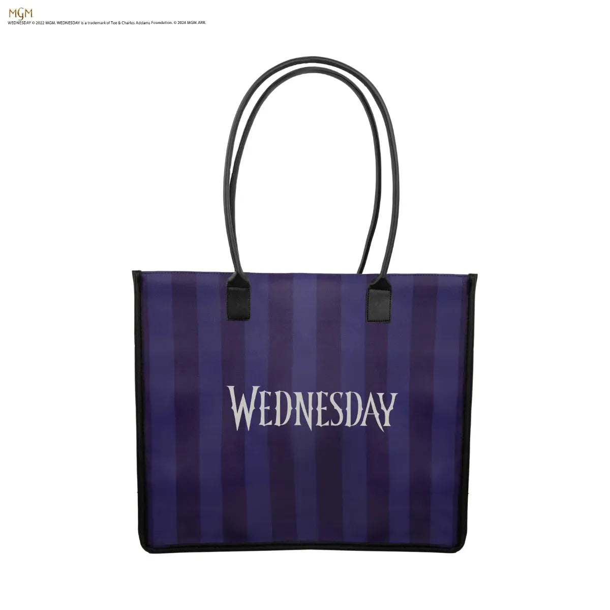 CINCR2372 Wednesday (TV) - Nevermore Academy Shopping Bag (Purple) - CineReplicas - Titan Pop Culture