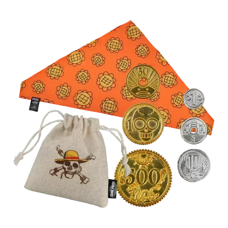 CINCR2992 One Piece (2023) - Berry Coins & Nami Bandana Set - CineReplicas - Titan Pop Culture