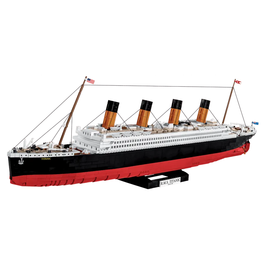COB1916 Titanic - R.M.S. Titanic 1:300 scale Construction Set (2840 Piece Kit) - Cobi - Titan Pop Culture