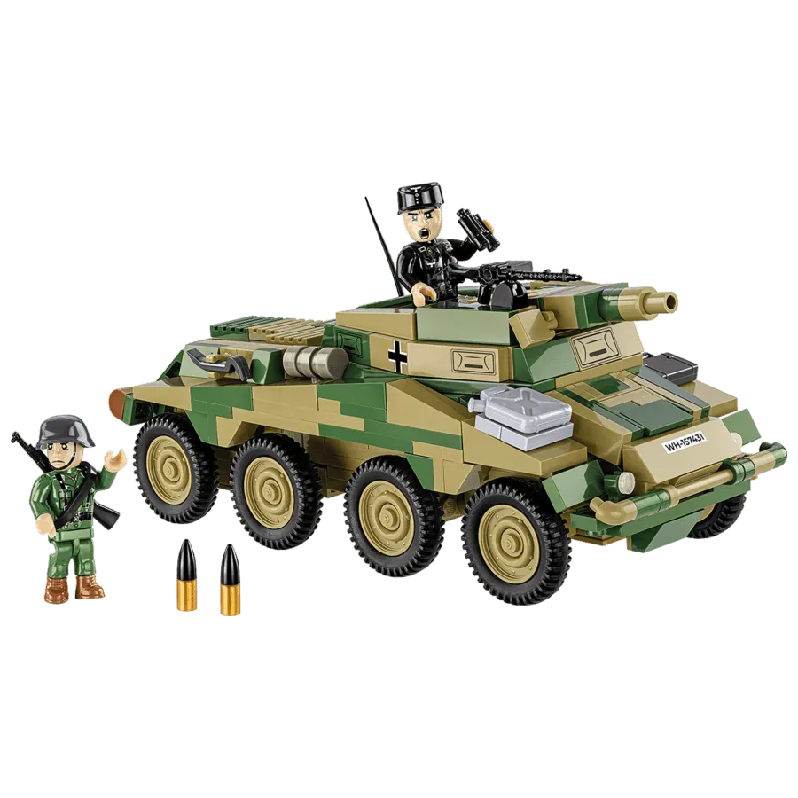 COB2288 World War 2 - Sd.Kfz. 234/3 Stummel (438 Piece Kit) - Cobi - Titan Pop Culture