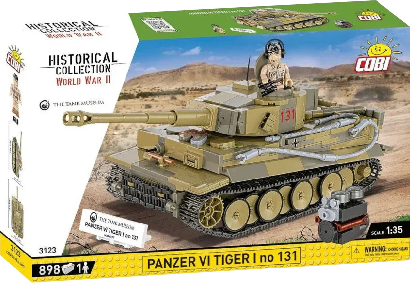 WW2 -Panzer Vi Tiger I No 131 (898 Pcs)