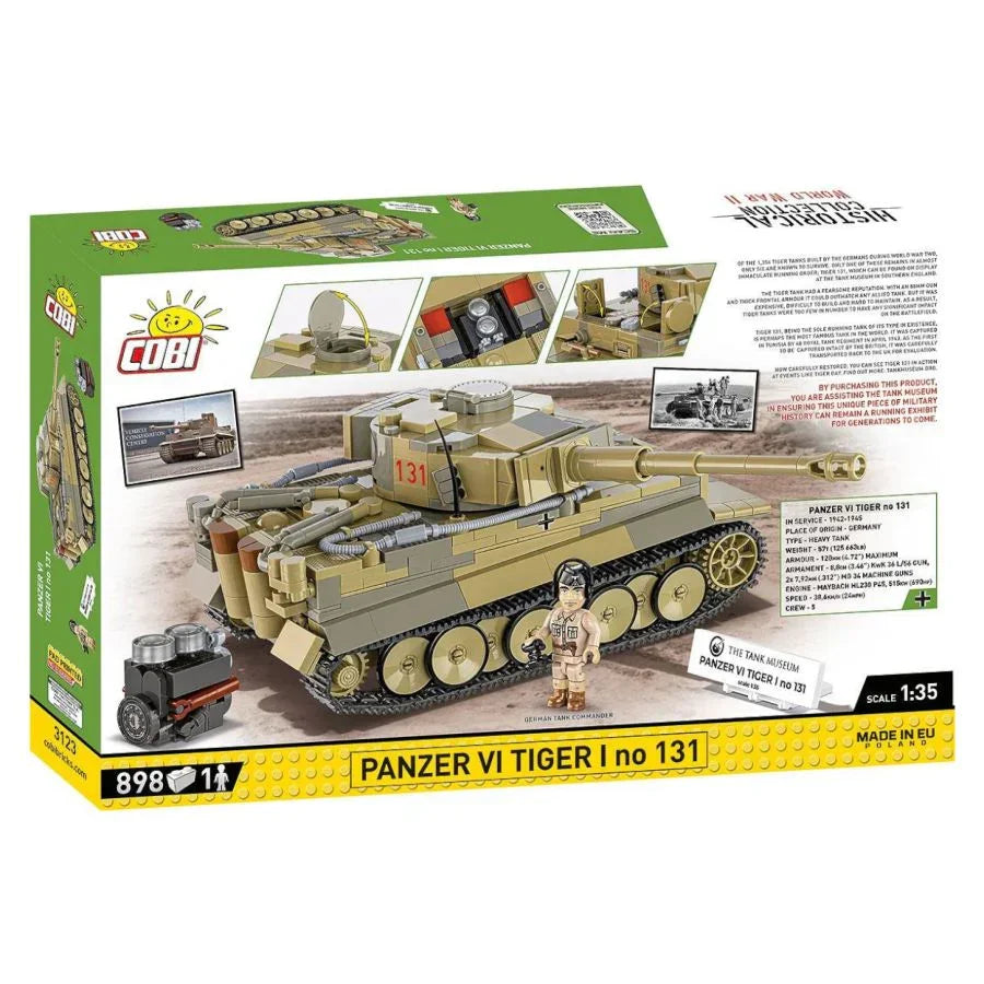 WW2 -Panzer Vi Tiger I No 131 (898 Pcs)