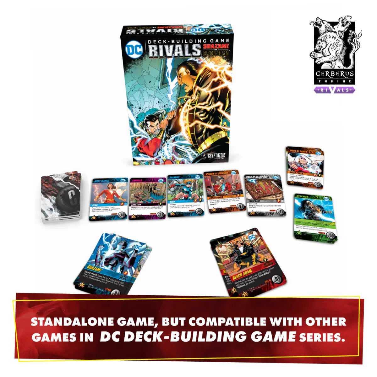 DC - Shazam vs Black Adam Deck-Building Game