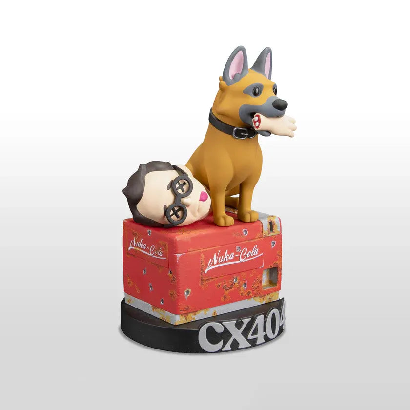 DHC3016-645 Fallout (TV) - CX404 & Wilzig (Head) 8'' Stylised Figure - Dark Horse Comics - Titan Pop Culture