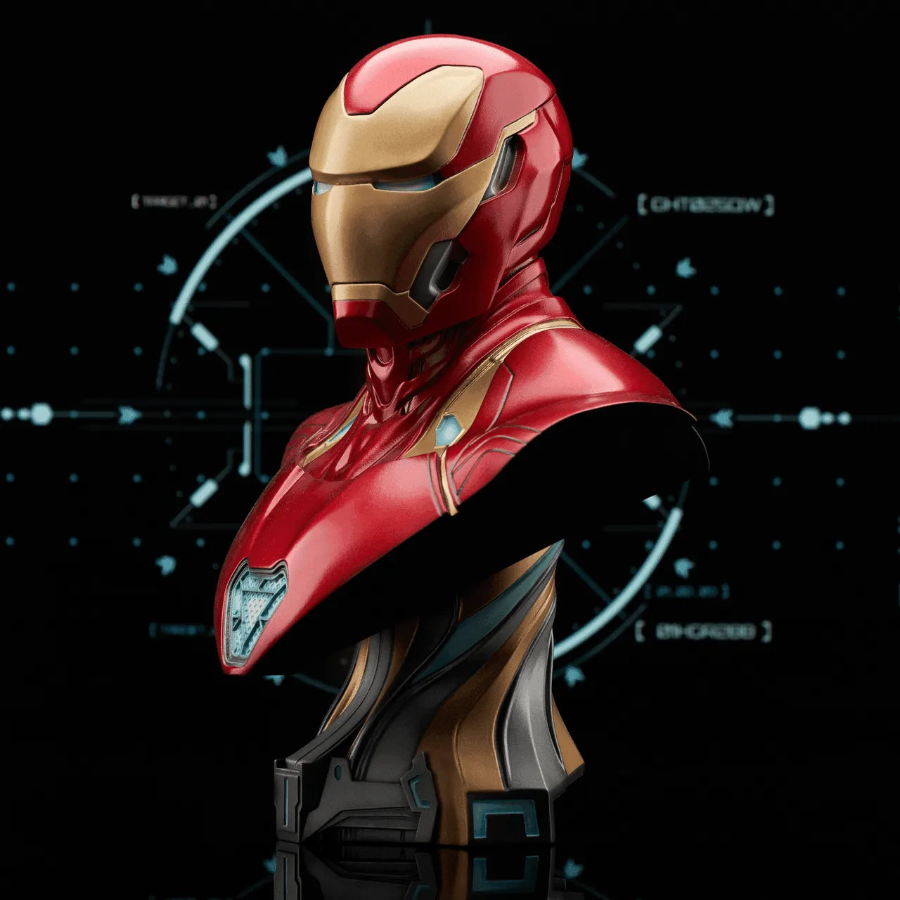 DSTAUG222404 Avengers 4: Endgame - Iron Man Mark L 1:2 Scale Bust - Diamond Select Toys - Titan Pop Culture