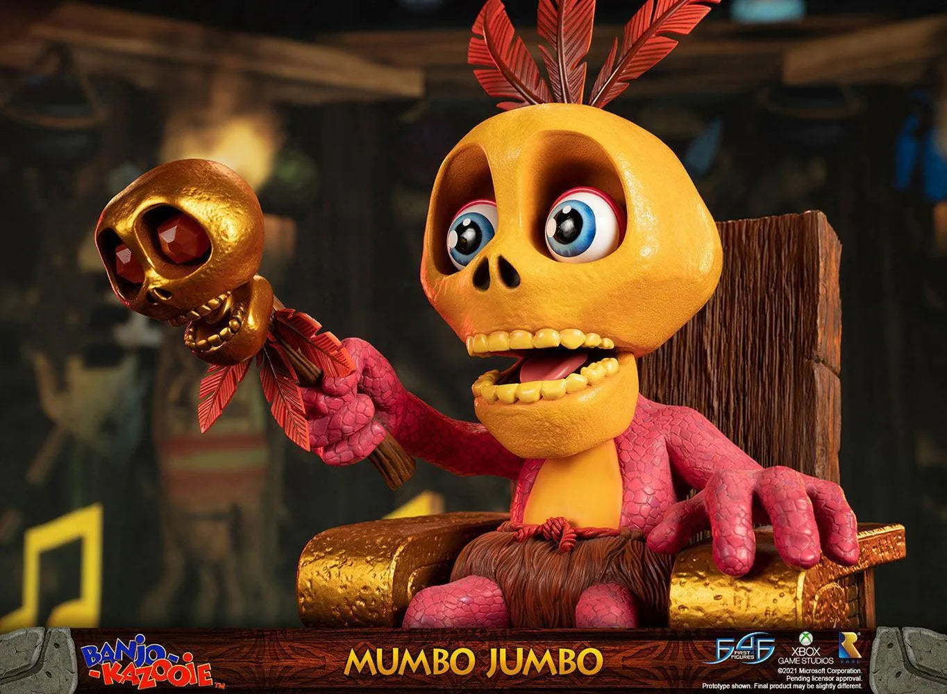 F4FBKMJST Banjo-Kazooie - Mumbo Jumbo Statue - First 4 Figures - Titan Pop Culture