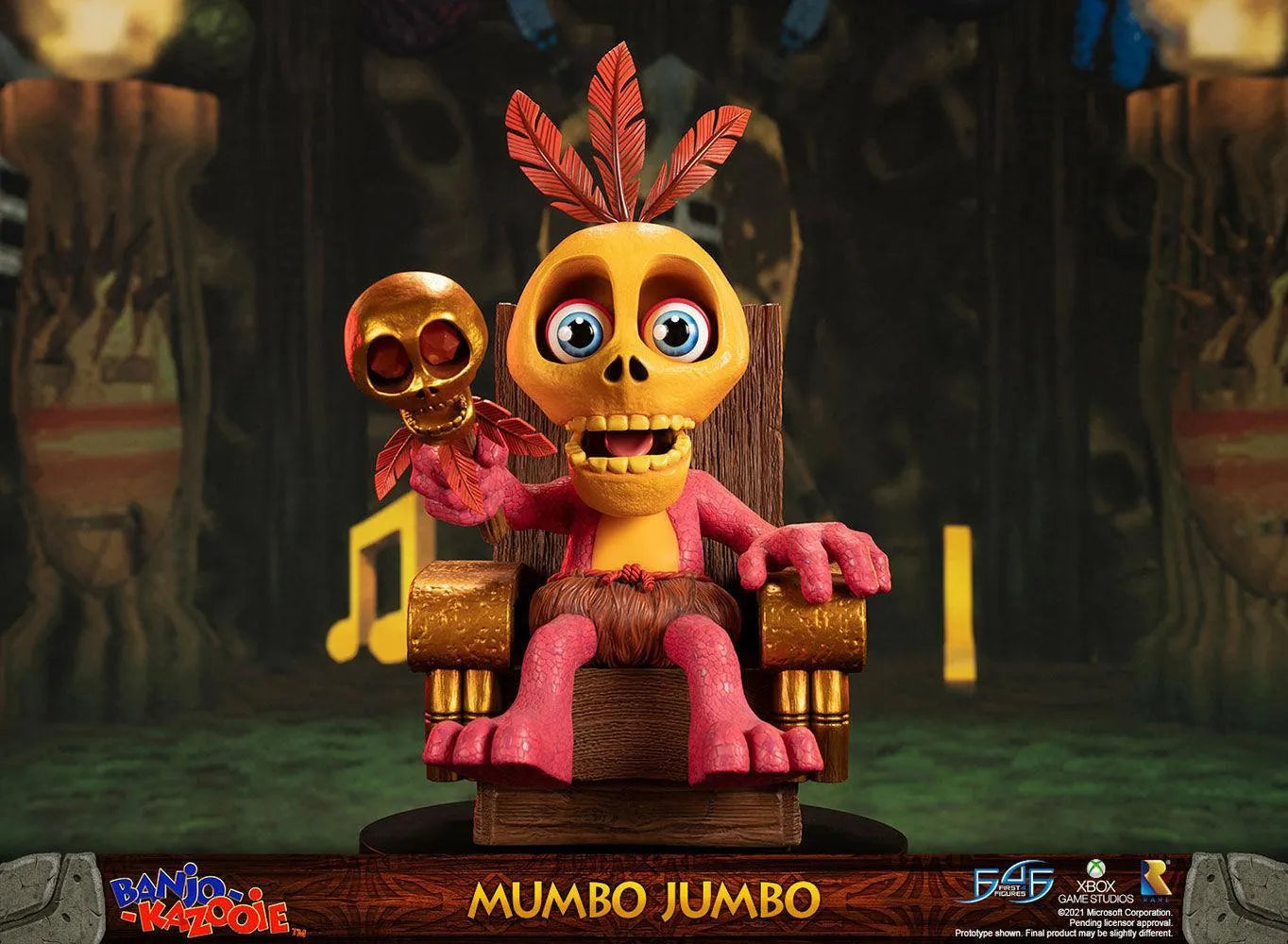 F4FBKMJST Banjo-Kazooie - Mumbo Jumbo Statue - First 4 Figures - Titan Pop Culture