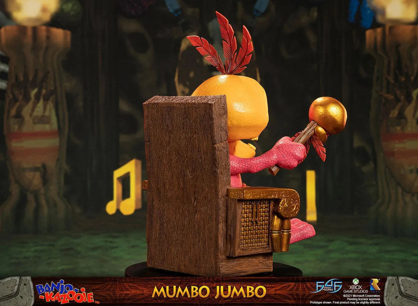 F4FBKMJST Banjo-Kazooie - Mumbo Jumbo Statue - First 4 Figures - Titan Pop Culture