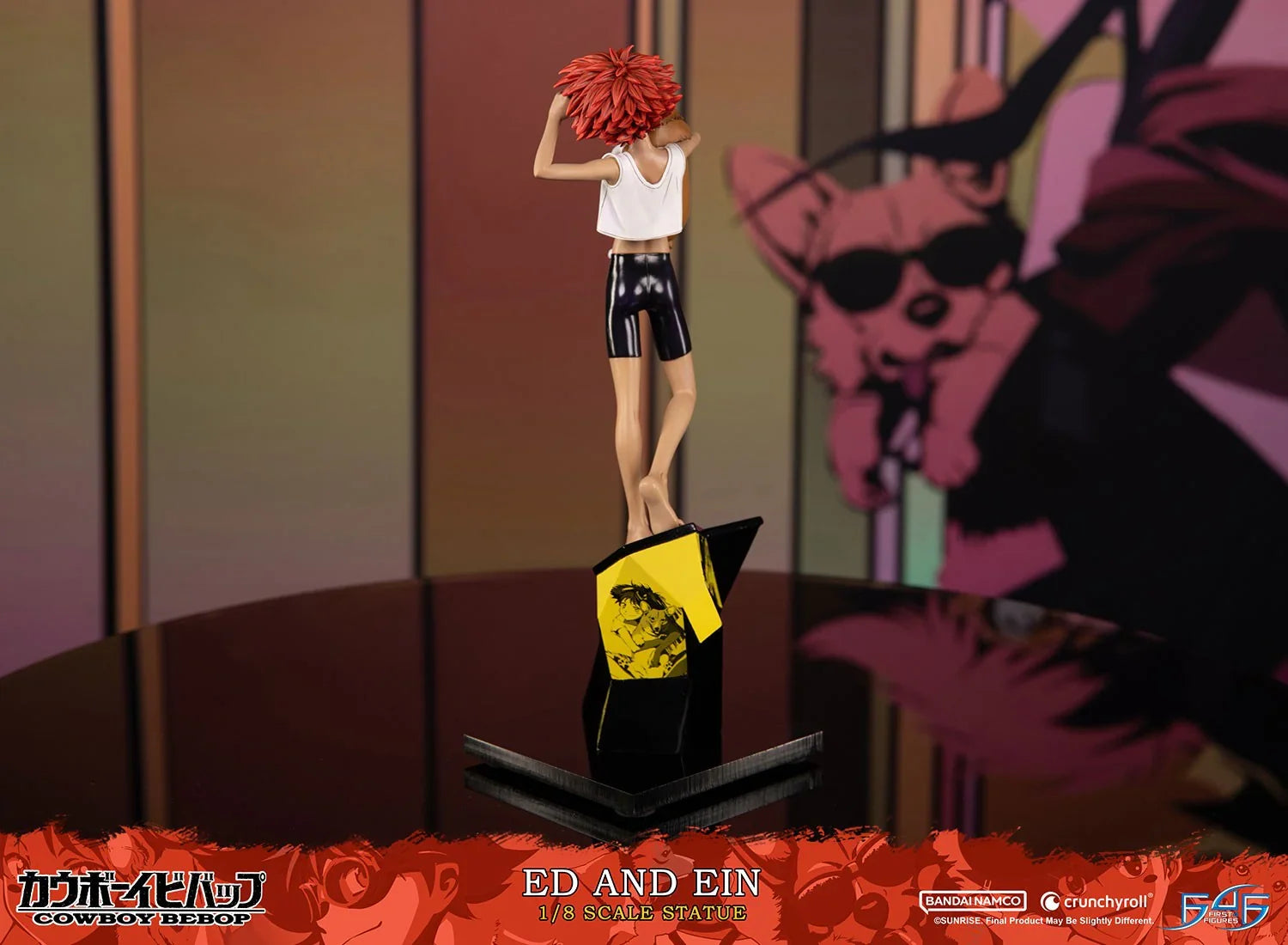 Cowboy Bebop - Ed & Ein 1:8 Scale Statue