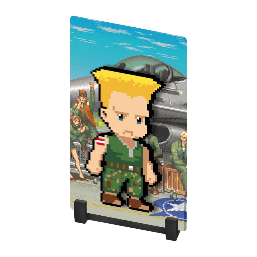F4FFSF2GU01 Street Fighter 2 - Guile 4.3" FiGGYZ - First 4 Figures - Titan Pop Culture