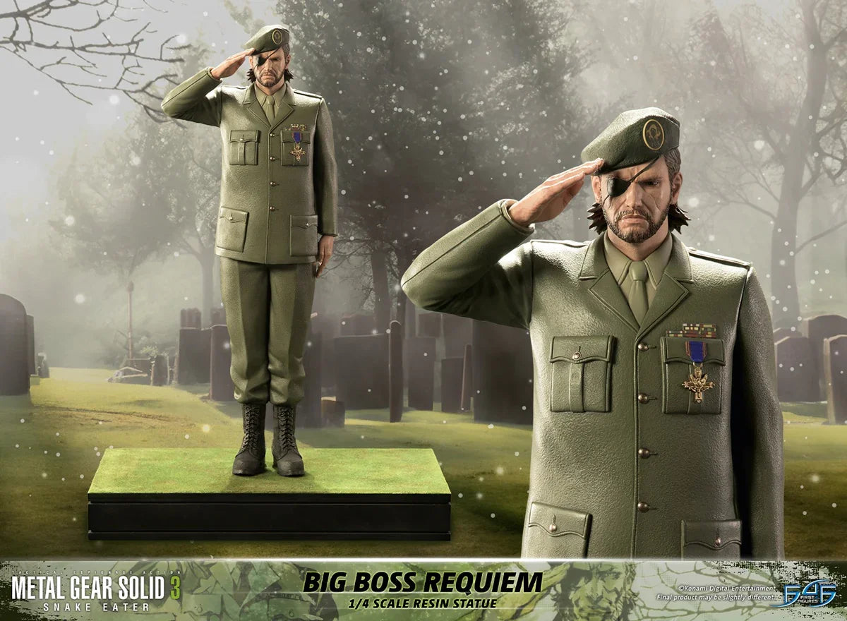 Metal Gear Solid 3: Snake Eater - Big Boss Requiem 1:4 Statue