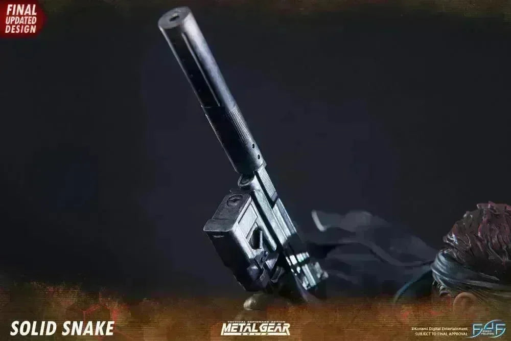 F4FMGSREG Metal Gear Solid - Solid Snake Statue - First 4 Figures - Titan Pop Culture