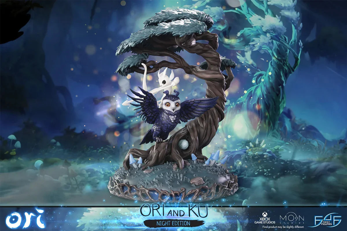 Ori & The Will of the Wisps - Ori & Ku (Night Version) Statue