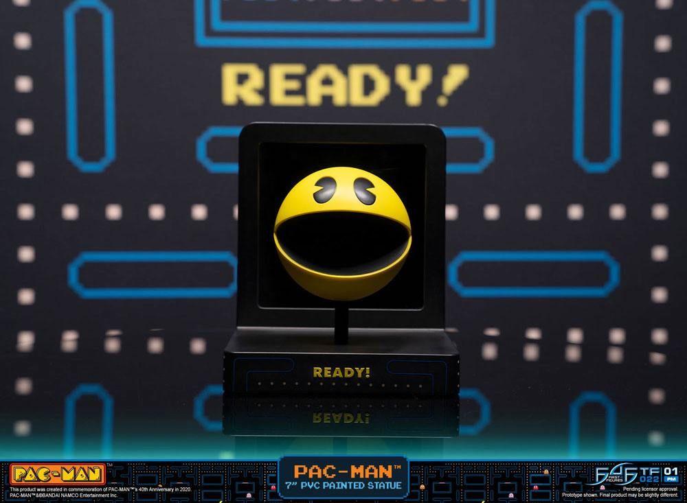 F4FPACVST Pac-Man - Pac-Man 7" PVC Statue - First 4 Figures - Titan Pop Culture