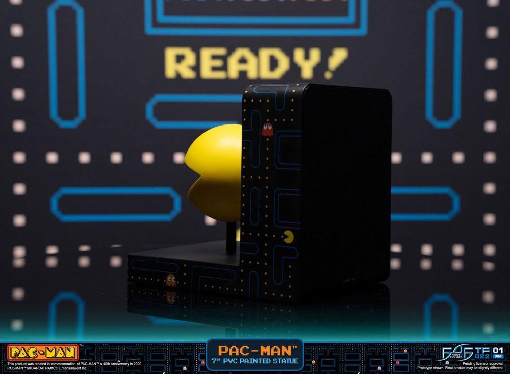 F4FPACVST Pac-Man - Pac-Man 7" PVC Statue - First 4 Figures - Titan Pop Culture