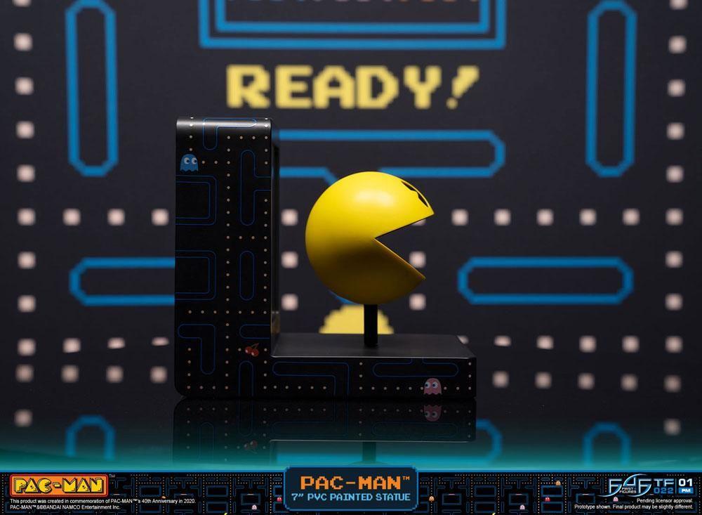 F4FPACVST Pac-Man - Pac-Man 7" PVC Statue - First 4 Figures - Titan Pop Culture