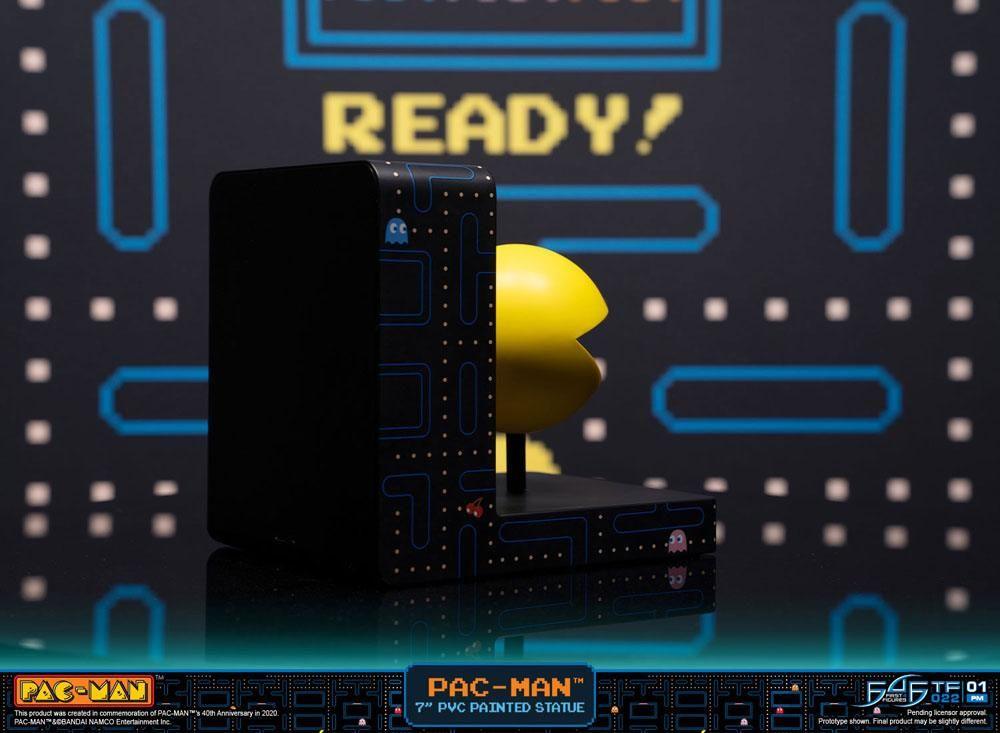 F4FPACVST Pac-Man - Pac-Man 7" PVC Statue - First 4 Figures - Titan Pop Culture