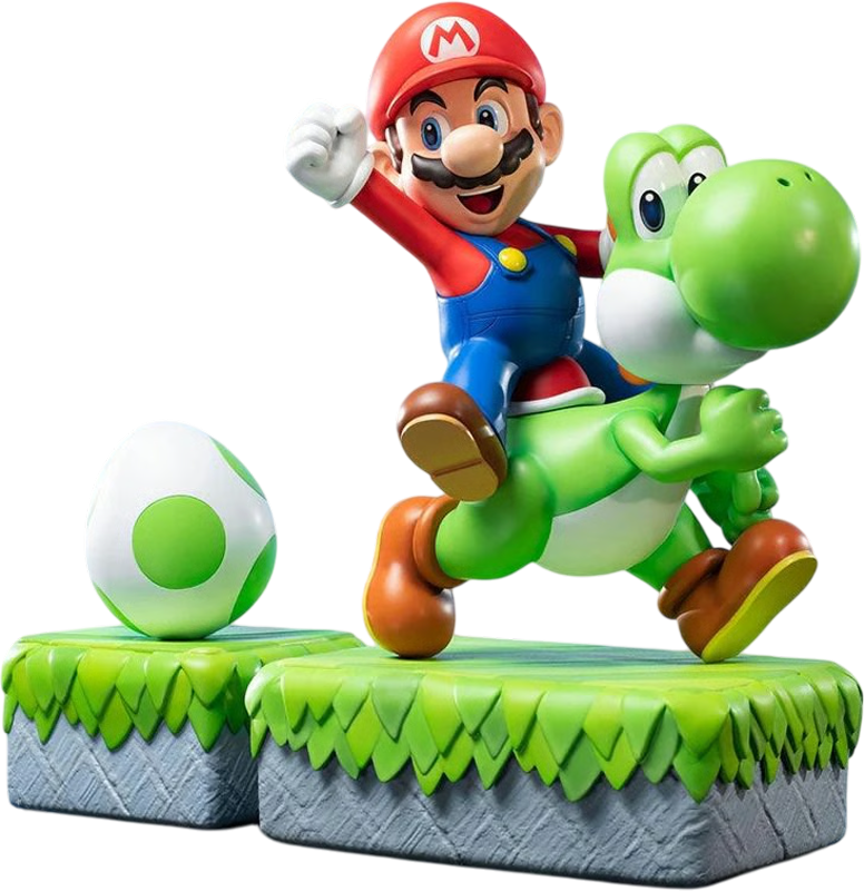 Super Mario - Mario And Yoshi (Exclusive Edition) 19" Statue